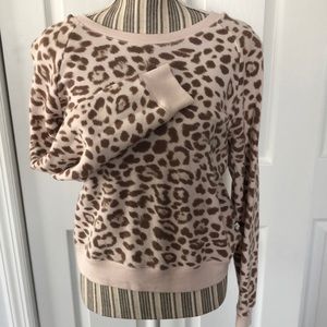 Victoria Secret leopard sweatshirt